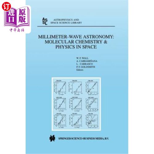 海外直订Millimeter-Wave Astronomy: Molecular Chemistry & Physics in Space: Proceedings o 毫米波天文学：空间中的分子
