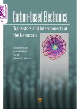 海外直订Carbon-Based Electronics: Transistors and Interconnects at the Nanoscale 碳基电子学:纳米级的晶体管和互连