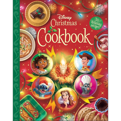 迪士尼圣诞食谱 50道美味食谱 The Disney Christmas Cookbook 英文原版 Joy Howard 零食饮料甜点制作【中商原版】