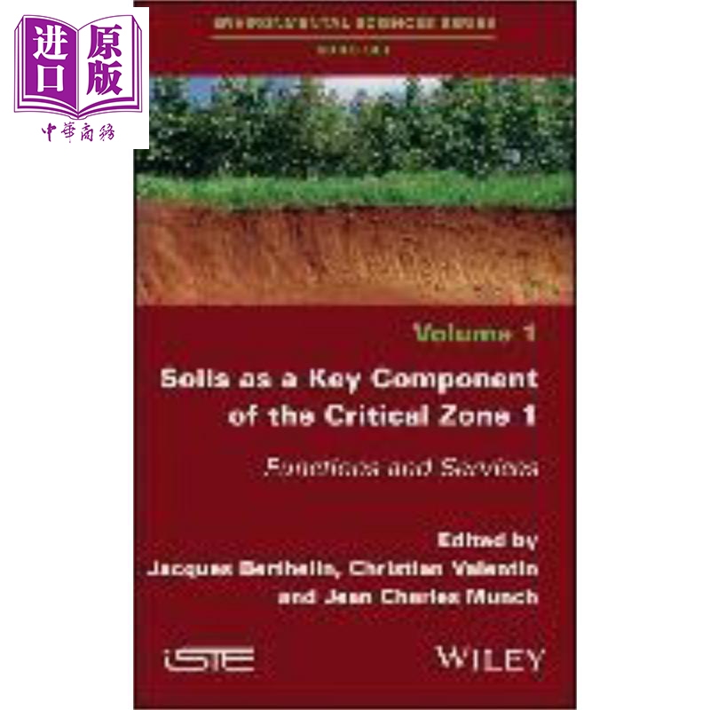 现货 作为关键区域关键组成部分的土壤 1 功能与服务 Soils As A Key Component Of The Critical Zone 1 英文�