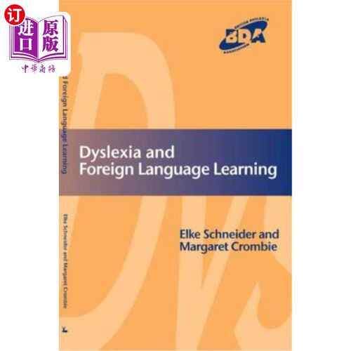 海外直订Dyslexia and Foreign Language Learning 阅读障碍与外语学习