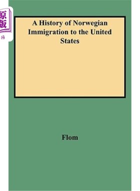 海外直订History of Norwegian Immigration to the United States 挪威移民美国的历史