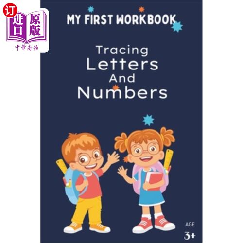海外直订Tracing Letters Shapes and Numbers for Preschoolers: Embark on a Safari of Learn 为学龄前儿童追踪字母形状和