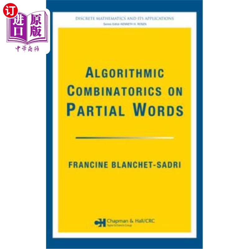海外直订Algorithmic Combinatorics on Partial Words 部分词的算法组合