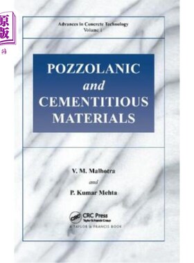 海外直订Pozzolanic and Cementitious Materials 火山灰和胶结材料