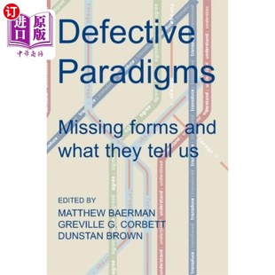 海外直订Defective Paradigms 有缺陷的范例