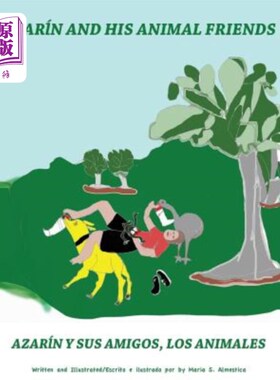 海外直订Azarin and His Animal Friends: Azarin y Sus Amigos, Los Animales Azarin和他的动物朋友：Azarin和Sus A