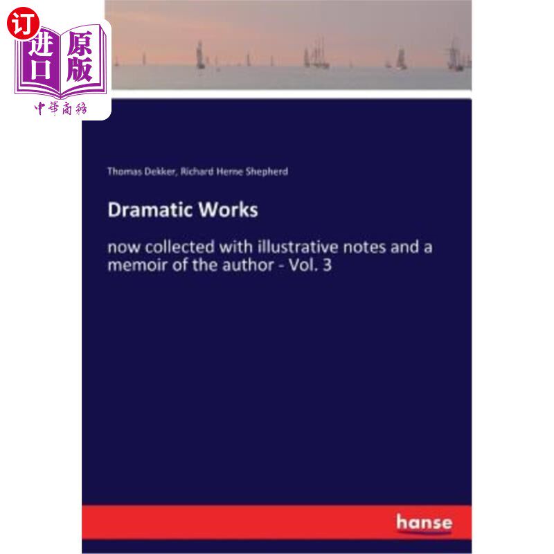 海外直订Dramatic Works 戏剧作品