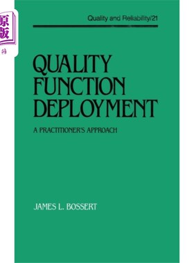 海外直订Quality Function Deployment 质量功能部署