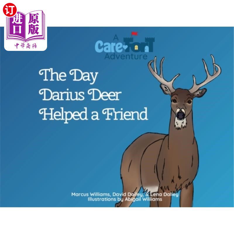 海外直订The Day Darius Deer Helped a Friend 大流士鹿帮助朋友的一天