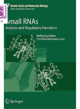 海外直订Small Rnas:: Analysis and Regulatory Functions 小rna:分析和调节功能。