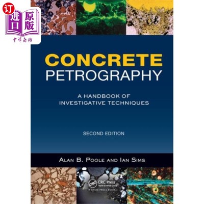 海外直订Concrete Petrography 混凝土岩相学