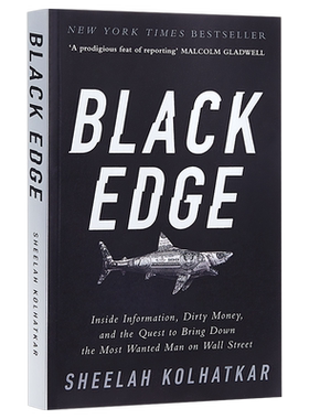 Black Edge 英文原版 黑色优势:内幕消息、脏钱和追踪华尔街头号黑手【中商原版】