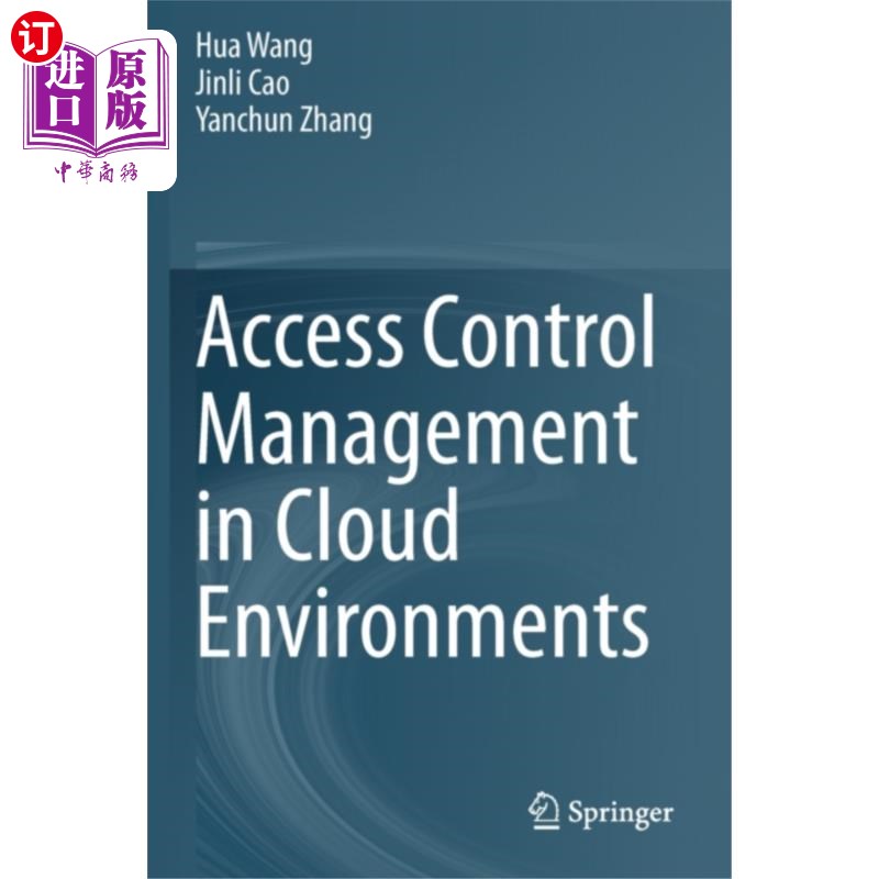 海外直订Access Control Management in Cloud Environments 云环境中的访问控制管理