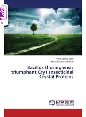 海外直订Bacillus Thuringiensis Triumphant Cry1 Insecticidal Crystal Proteins 苏云金芽胞杆菌Cry1杀虫晶体蛋白