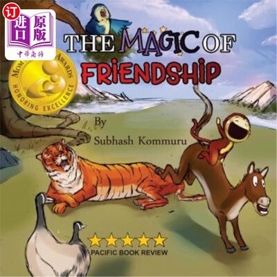 海外直订The Magic of Friendship: - Mom's Choice Awards Gold Recipient 友谊的魔力：妈妈的选择奖金奖得主