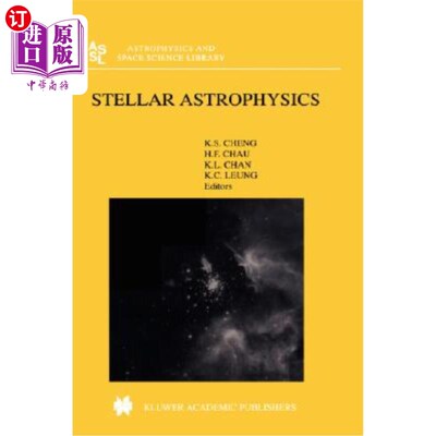 海外直订Stellar Astrophysics 恒星天体物理学