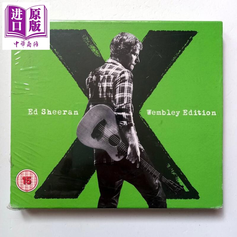 预售 Ed Sheeran 艾德·希兰 X 专辑演唱会 CD+DVD【中商原版】