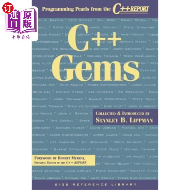 海外直订C++ Gems: Programming Pearls from the C++ Report C++ GEM:从C++报表中编程珍珠