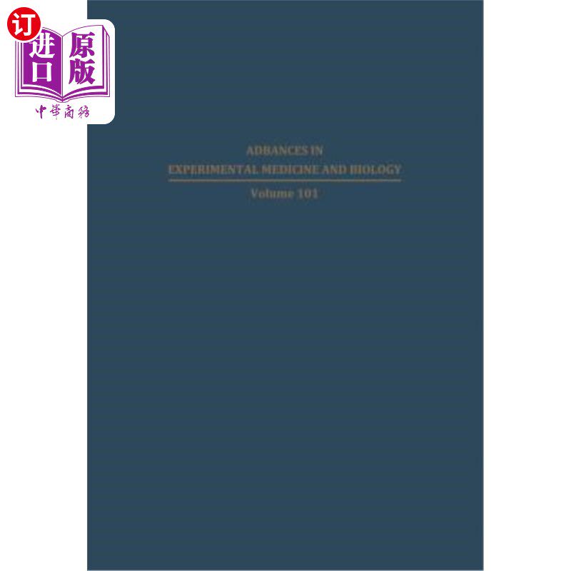 海外直订Enzymes of Lipid Metabolism 脂质代谢酶