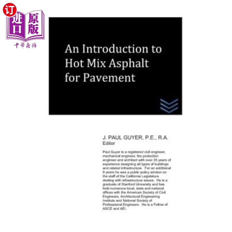 海外直订An Introduction to Hot Mix Asphalt for Pavement 路面热拌沥青的研制
