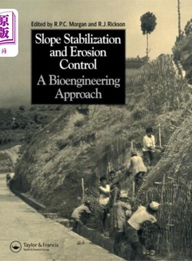 海外直订Slope Stabilization and Erosion Control: A Bioen... 边坡稳定与侵蚀控制:生物工程方法