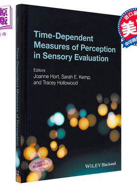 现货 Time Dependent Measures Of Perception In Sensory Evaluation Sarah Kemp 英文原版【中商原版】wiley