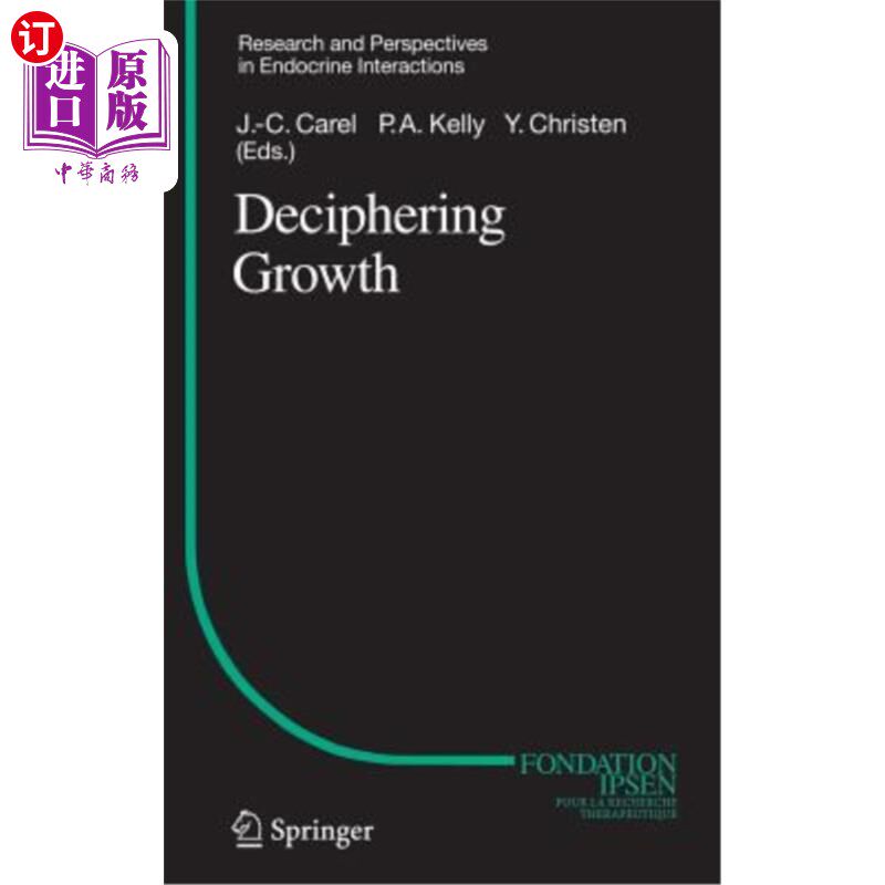 海外直订Deciphering Growth 破译增长