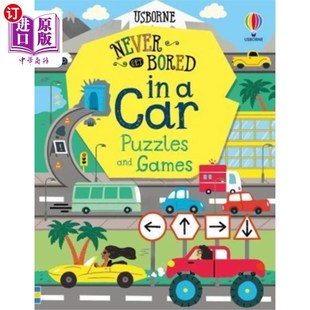 Games Get 永远不要在汽车拼图和游戏中感到无聊 Bored Puzzles 海外直订Never Car
