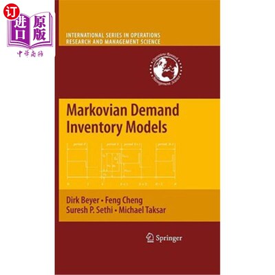 海外直订Markovian Demand Inventory Models 马尔可夫需求库存模型