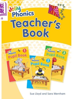 Jolly Phonics Teachers Book in Precursive Letters 快乐自然拼读教师用书 手写体 英式英语 英文原版进口图书【中商原版】