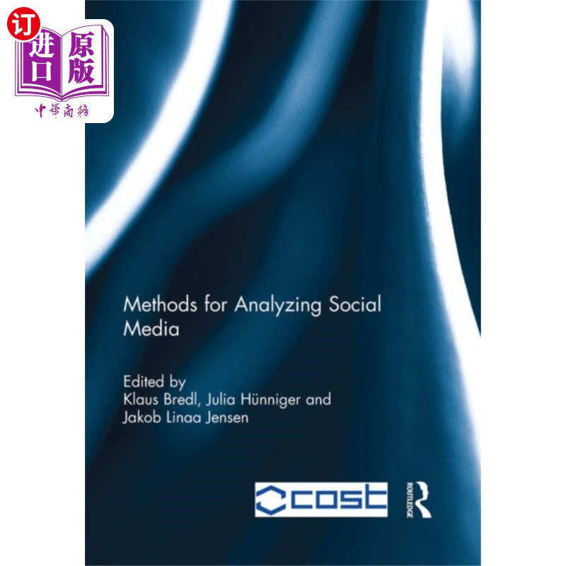海外直订Methods for Analyzing Social Media 分析社交媒体的方法