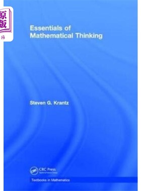 海外直订Essentials of Mathematical Thinking 数学思维要点
