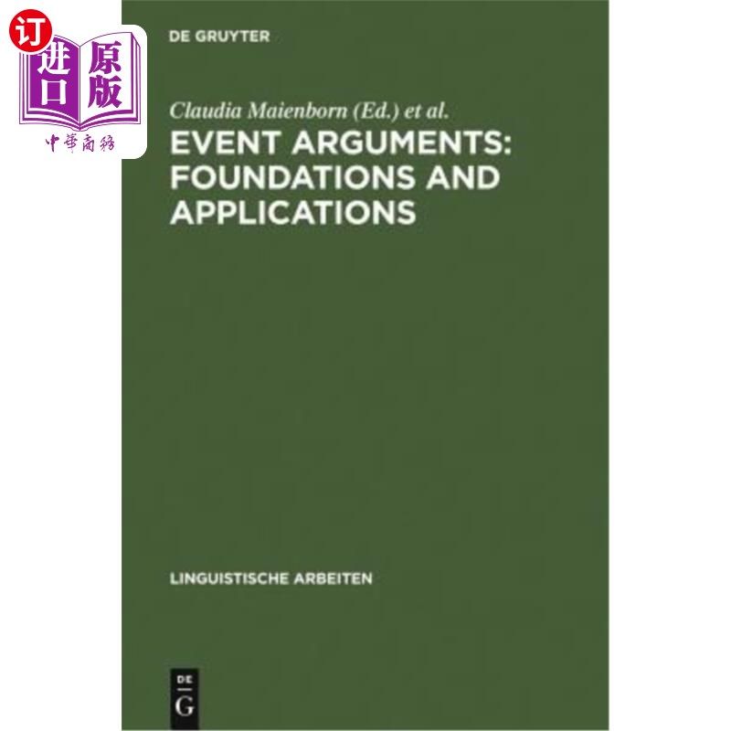 海外直订Event Arguments: Foundations and Applications 事件参数：基础和应用