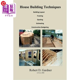 海外直订House Building Techniques 房屋建筑技术