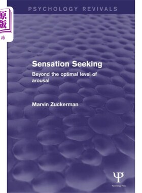 海外直订Sensation Seeking (Psychology Revivals) 寻求感觉(心理学复兴)