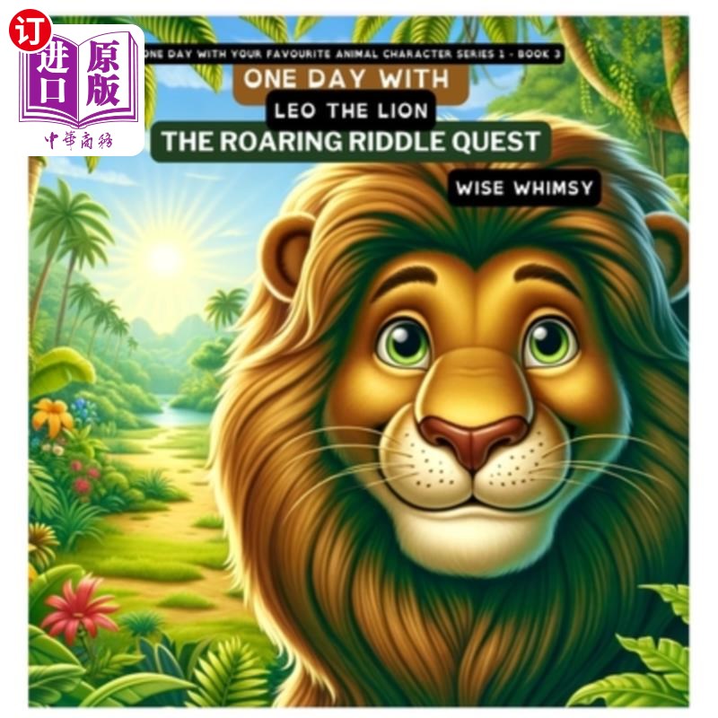 海外直订One Day with Leo the Lion: The Roaring Riddle Quest 与狮子里奥在一起的一天：咆哮之谜