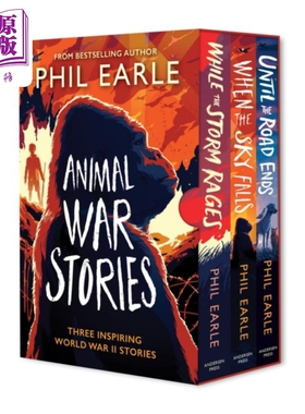 菲尔 厄尔动物战争故事套装 战马 作者推荐 英文原版 Animal War Stories Box Set  Phil Earle【中商原版】
