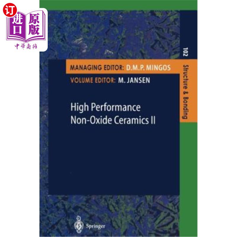 海外直订High Performance Non-Oxide Ceramics II 高性能非氧化物陶瓷2