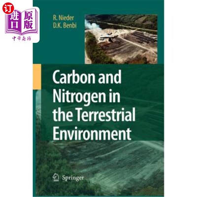 海外直订Carbon and Nitrogen in the Terrestrial Environment 陆地环境中的碳和氮