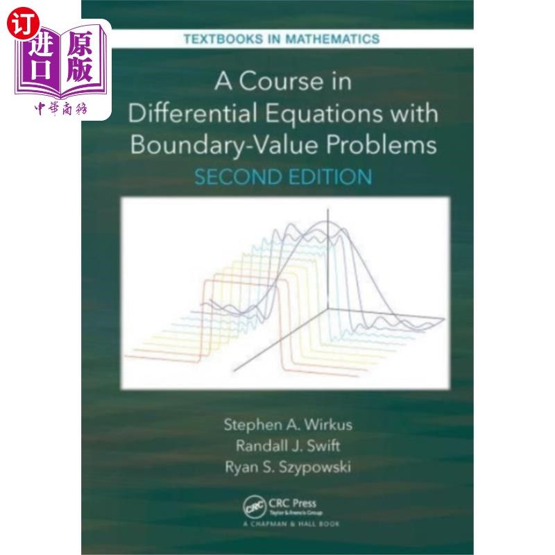 海外直订Course in Differential Equations with Boundary V... 边值问题微分方程课程“，