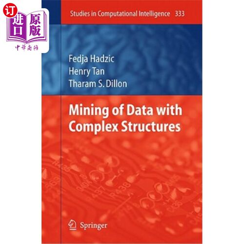 海外直订Mining of Data with Complex Structures 复杂结构数据的挖掘