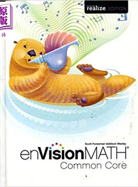 现货 enVision Math Common Core Grade 3 英文原版培生美国【中商原版】