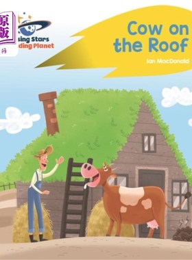 海外直订Reading Planet - Cow on the Roof - Yellow: Rocke... 阅读星球-屋顶上的牛-黄色:火箭拼读法