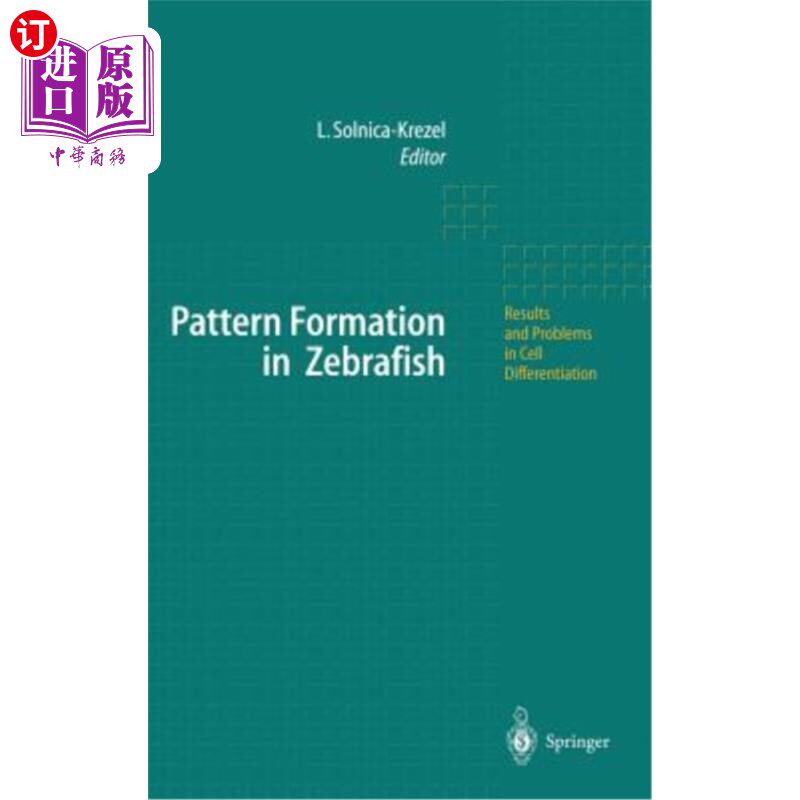 海外直订Pattern Formation in Zebrafish 斑马鱼的斑纹形成