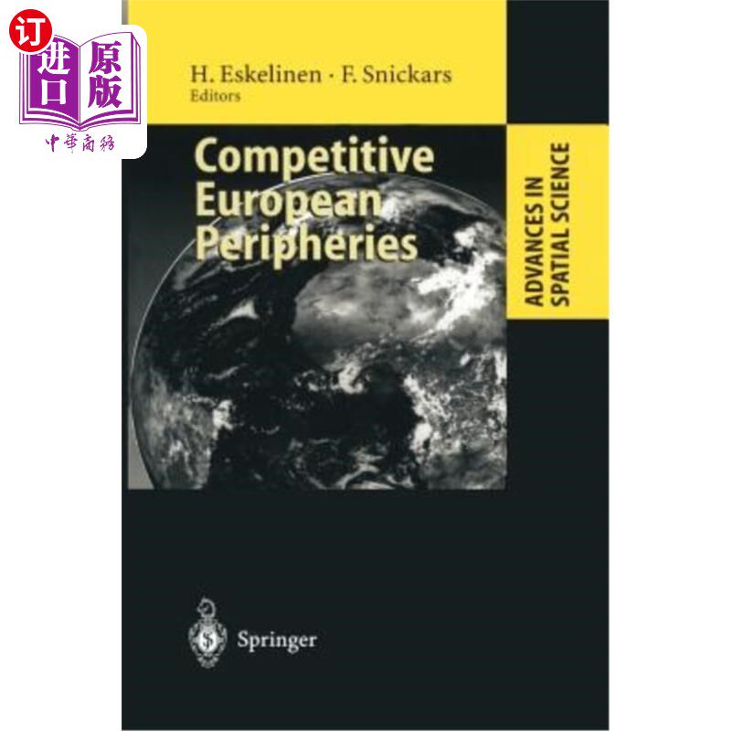 海外直订Competitive European Peripheries 竞争激烈的欧洲周边地区