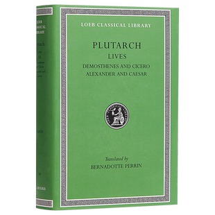 预售 Plutarch Lives Volume VII 英文原版 普鲁塔克 希腊罗马名人传 传记集 卷七 希英双语对照【中商原版】