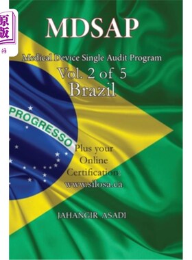 海外直订医药图书MDSAP Vol.2 of 5 Brazil: ISO 13485:2016 for All Employees and Employers MDSAP卷2 of 5巴西: