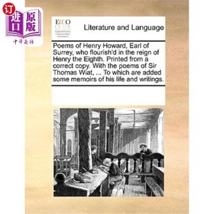 Howard 亨利八世统治时期盛极一时 Henry Surrey Earl Reign 海外直订Poems Who the Flourish