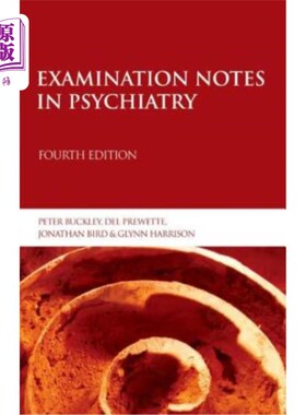 海外直订医药图书Examination Notes in Psychiatry 精神病学考试笔记